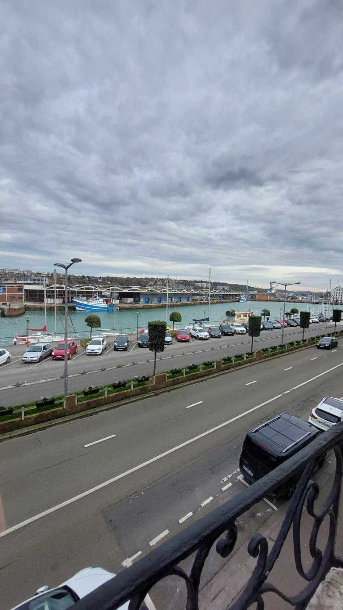 Vue Sur Le Port Studio Le Moussaillon Dieppe Exterior foto